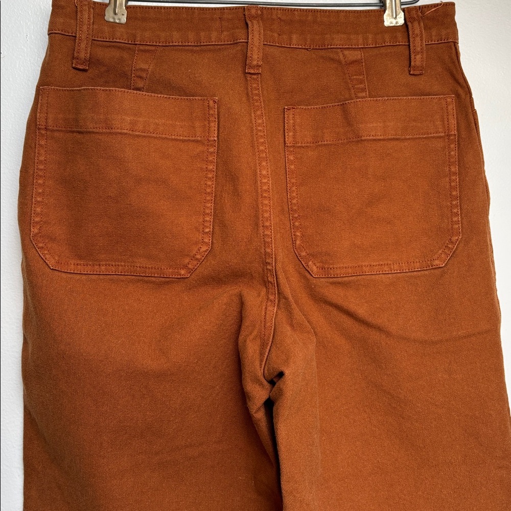 Madewell High Rise Slim Emmett Tapered Pants in Warm Toffee, 28 - Picture 7 of 11